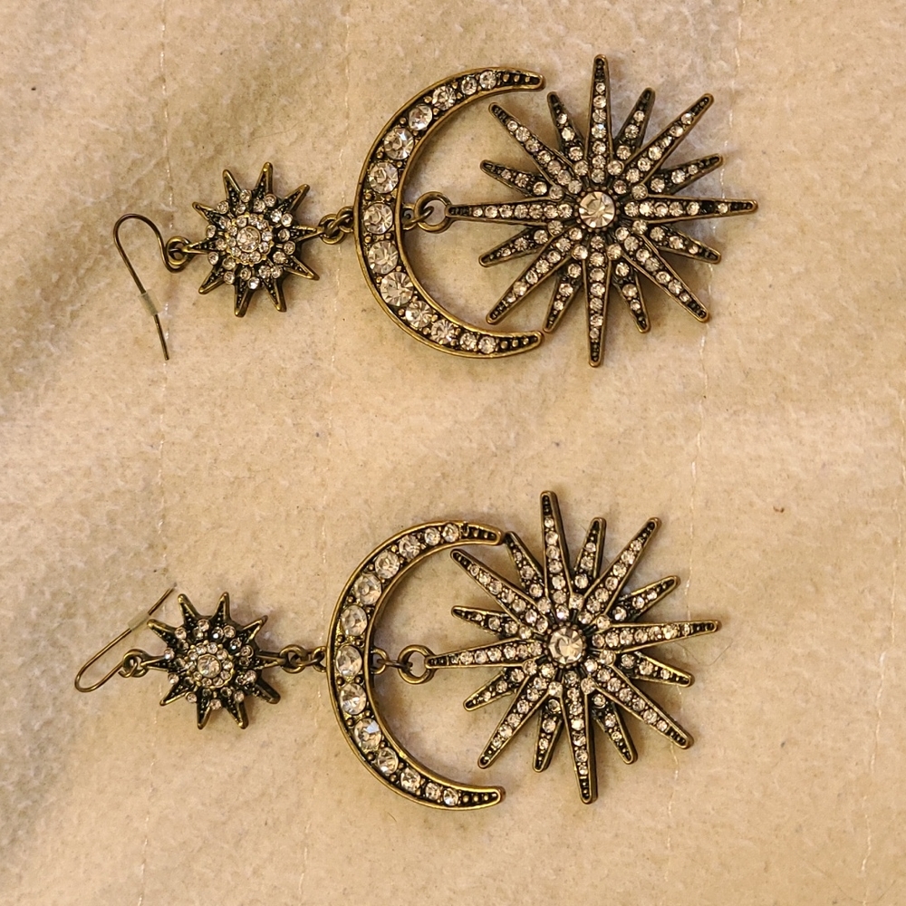Charming Charlie celestial earrings